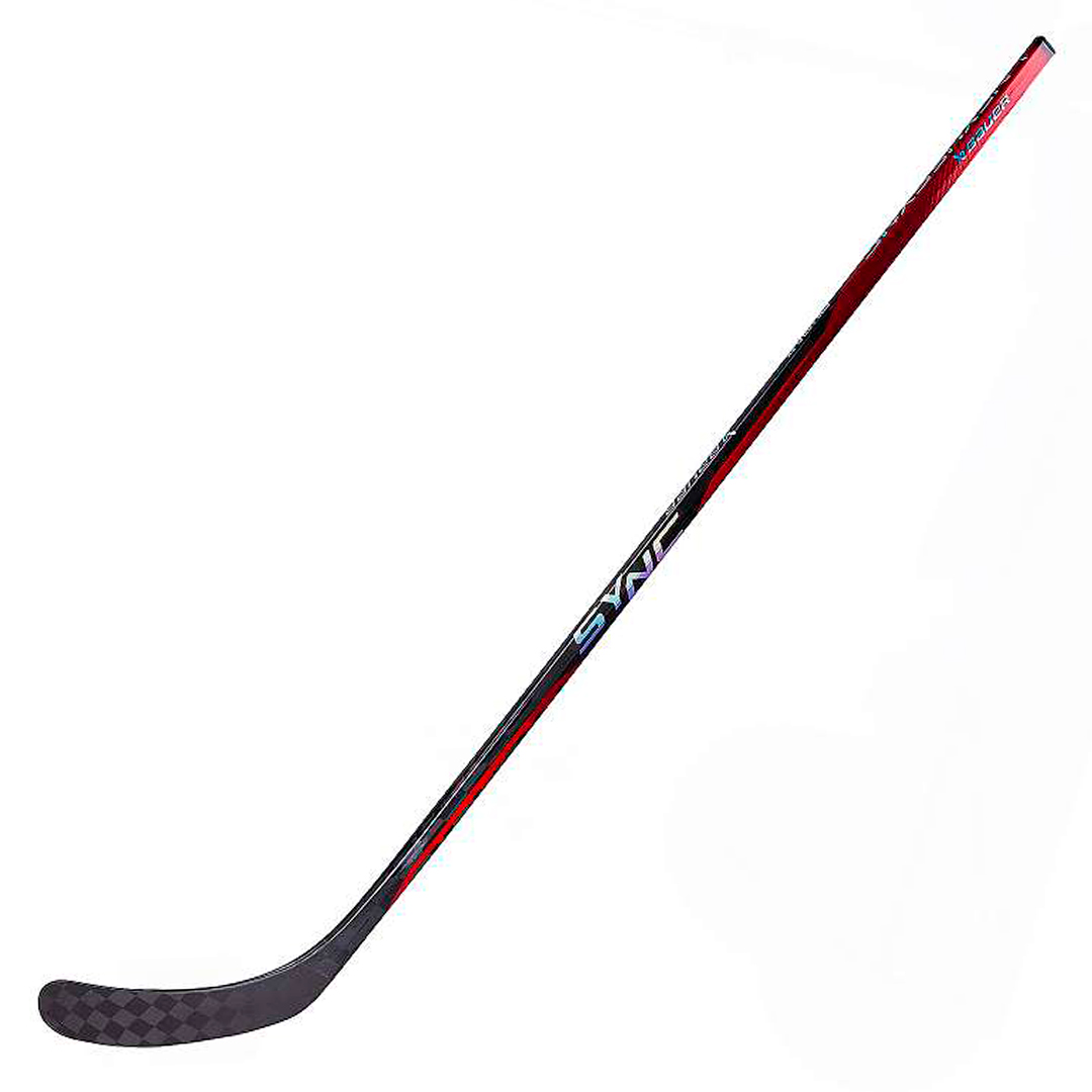 Клюшка Bauer Nexus Sync Grip S22 красная юниорская