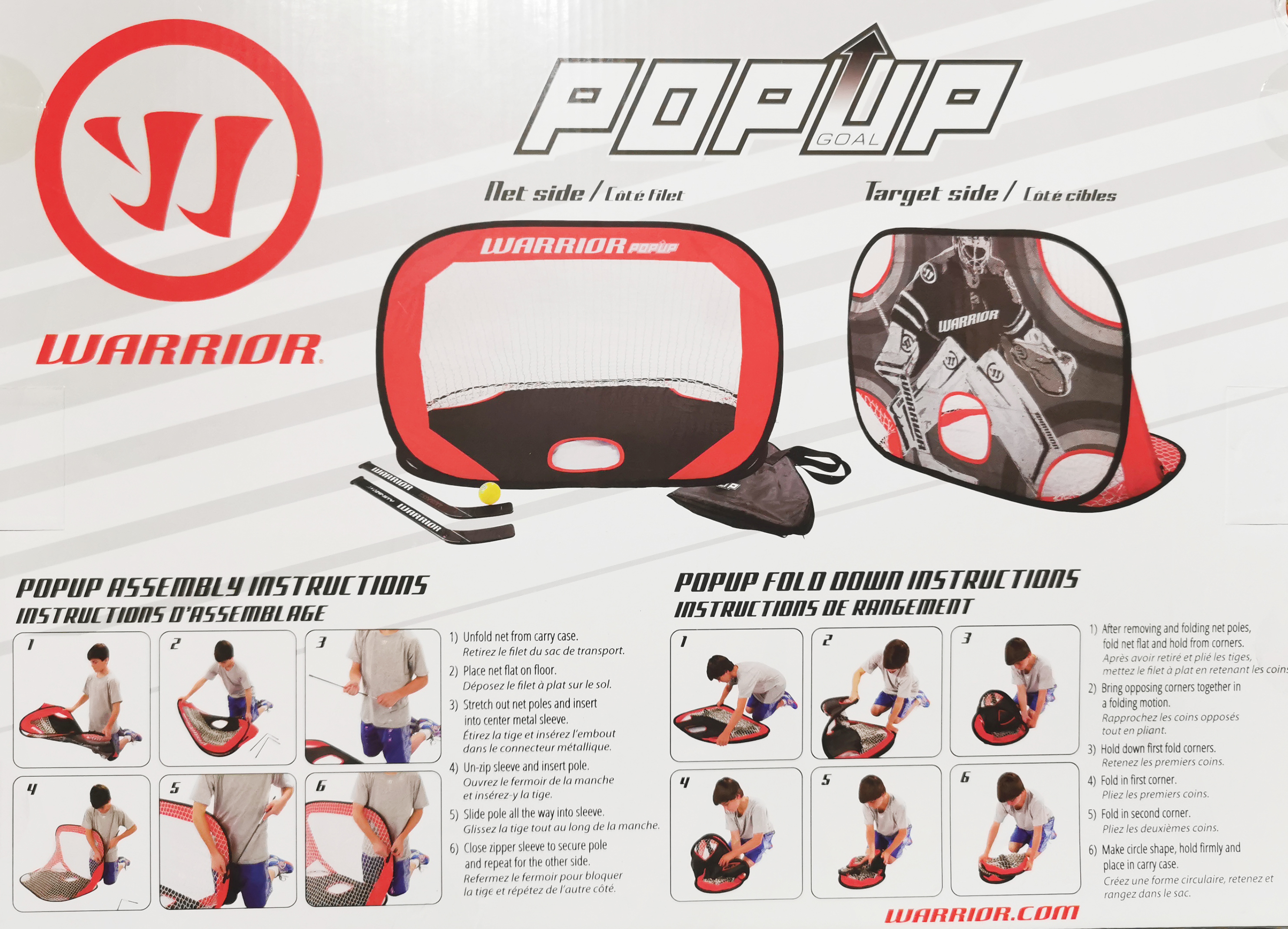Набор мини-ворота Warrior Popup