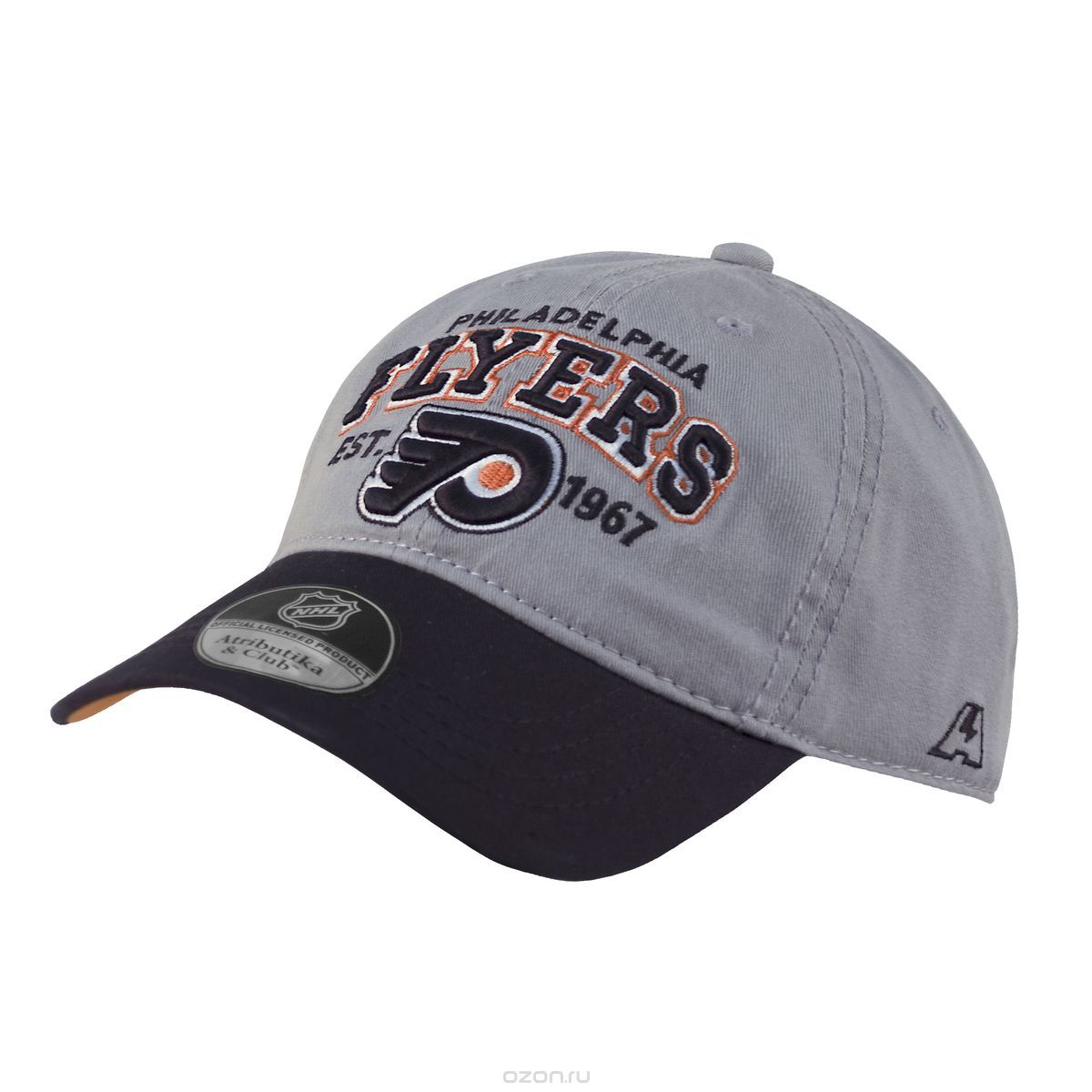Бейсболка "NHL Philadelphia Flyers Est. 1976" cер/черн