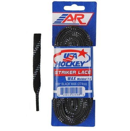 Шнурки хоккейные с пропиткой A&R USA Hockey Waxed