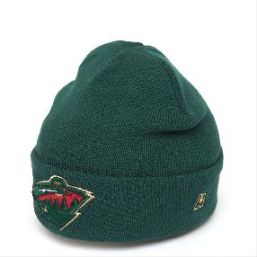 Шапка "NHL Minnesota Wild" подростковая зеленая 52-54