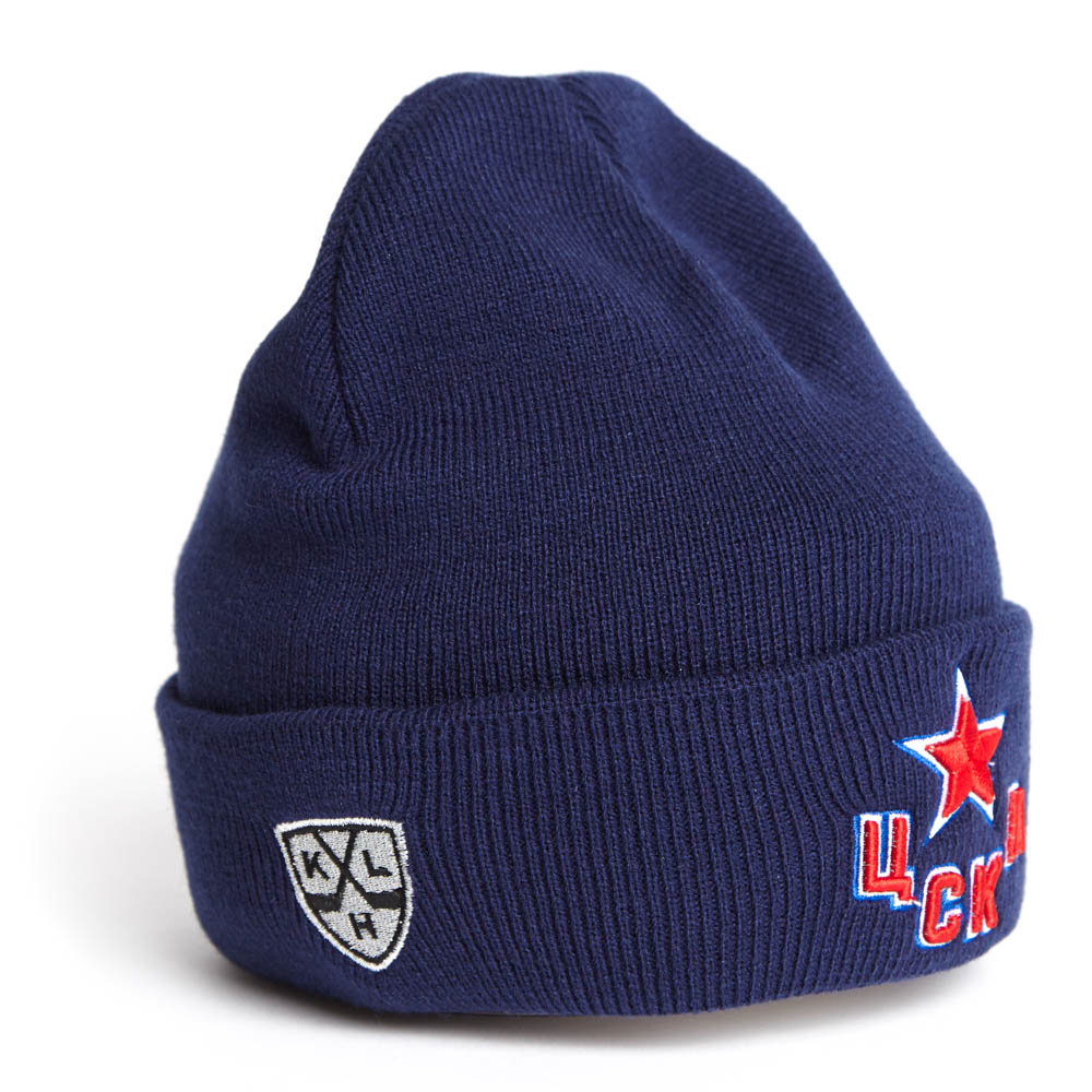 Шапка "KHL ЦСКА" синяя