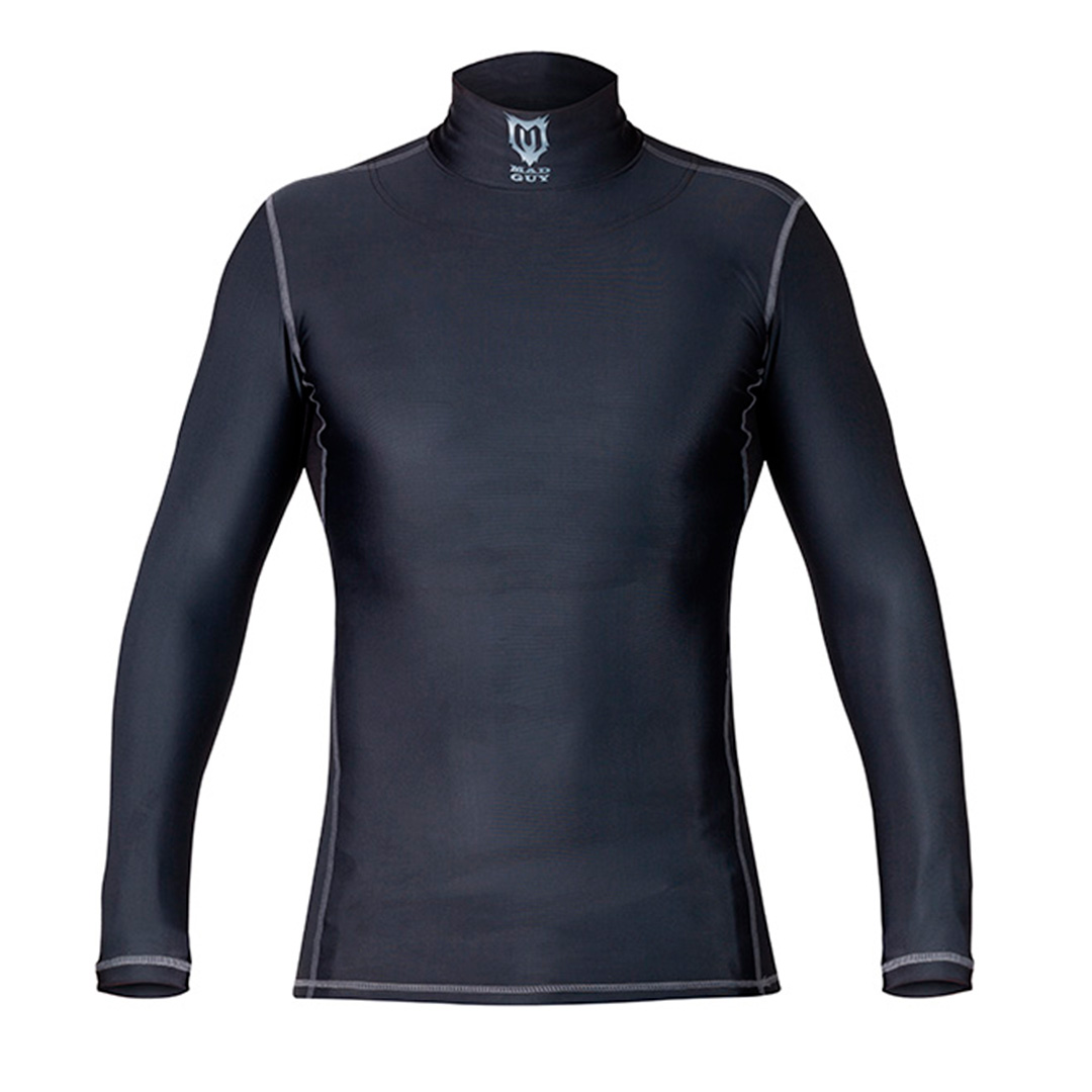 Купить Футболка компрессионная с защитой шеи Kevlar Compression Mad Guy детская в Казахстане — Hockey1.kz