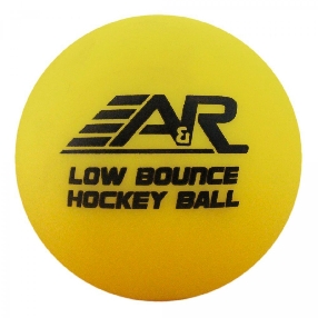 Мяч для стрит-хоккея  "A&R" Soft желтый