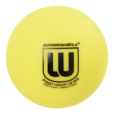 Мяч для стрит-хоккея  "Winnwell" soft yellow (65 mm, 50g)