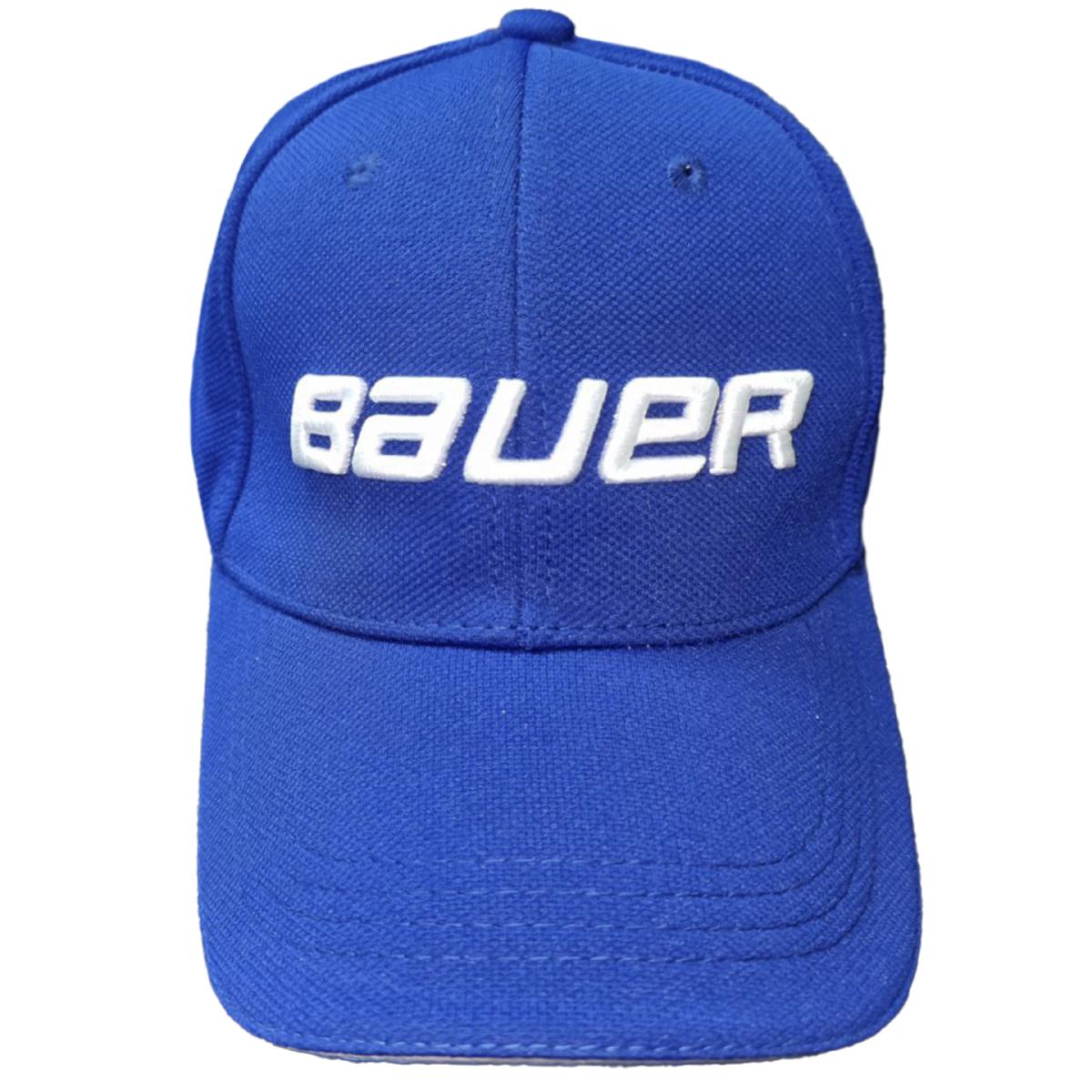Купить Бейсболка с логотипом Bauer синяя 57-58 в Казахстане — Hockey1.kz