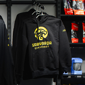 Худи с логотипом Сарыарка