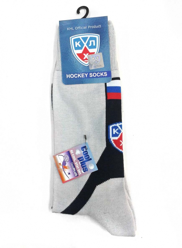 Носки спортивные уплотненные "Art-Tex" KHL KSH-2T светло-серые