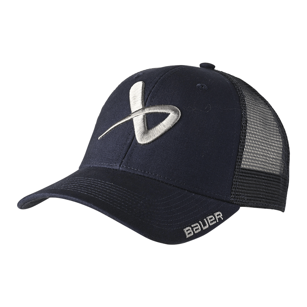 Купить Бейсболка Bauer Core Adjustabe S22 детская темно-синяя в Казахстане — Hockey1.kz
