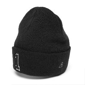 Шапка черная №1 55-58