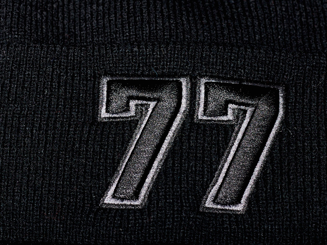 Шапка "KHL" черная №77