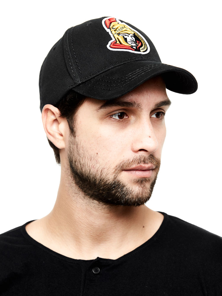 Бейсболка "NHL Ottawa Senators" черная