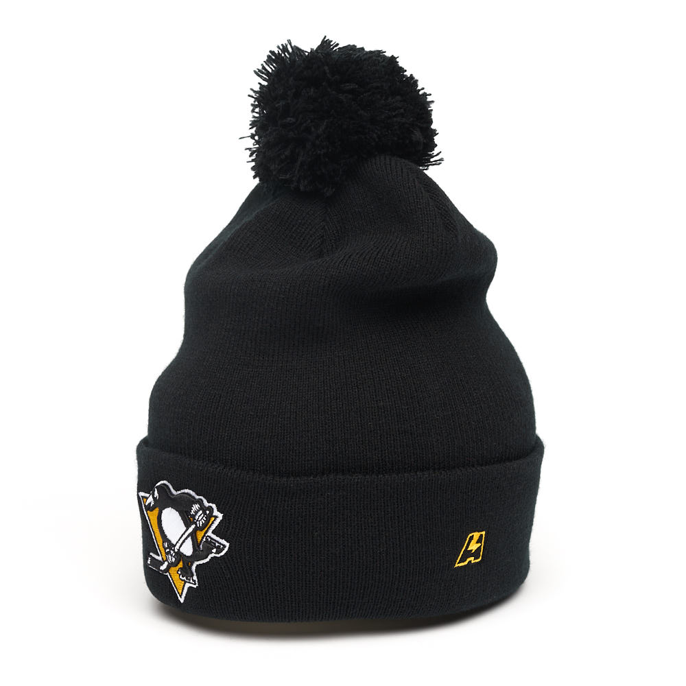 Шапка "NHL Pittsburgh Penguins" с помпоном