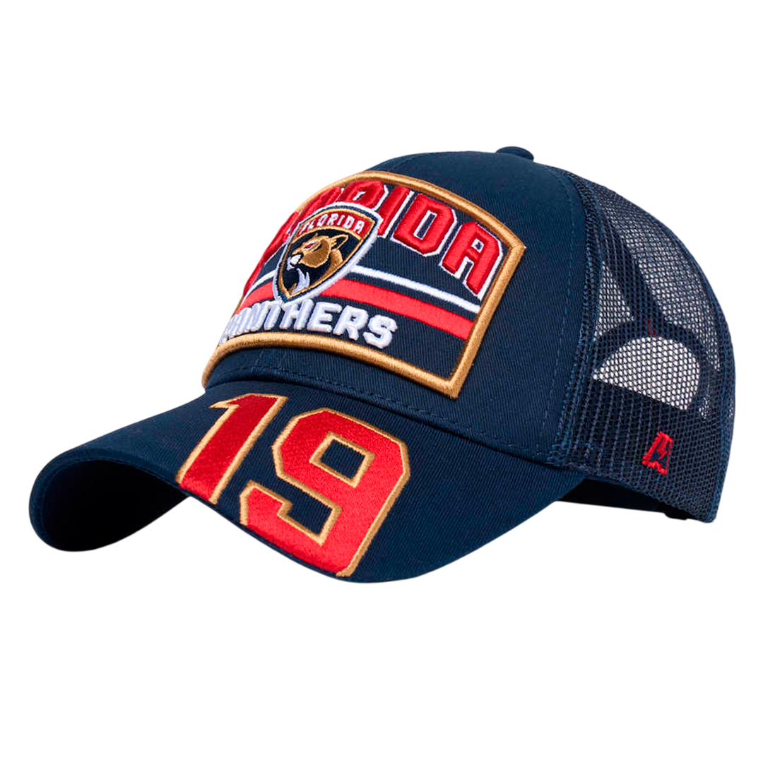 Купить Бейсболка "NHL Florida Panthers" №19 темно-синяя 55-58 в Казахстане — Hockey1.kz