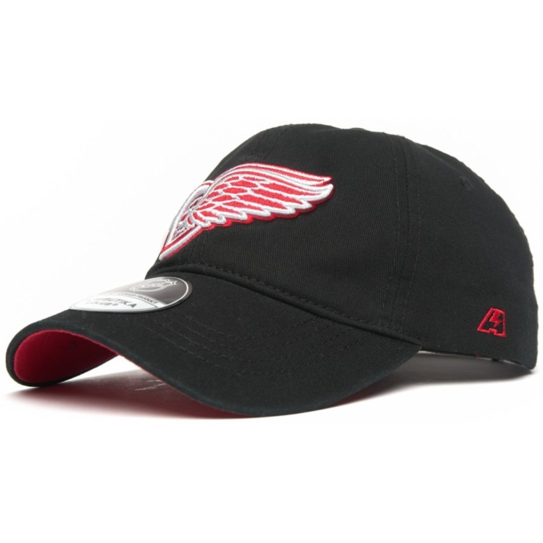 Бейсболка CCM "Detroit Red Wings" красно-серо-черная S/M