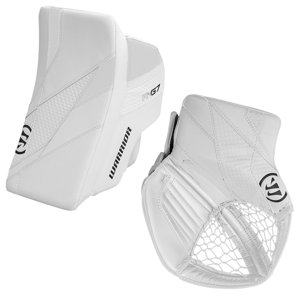 Купить Комплект блокер с ловушкой Warrior Ritual G7 Pro подростковый в Казахстане — Hockey1.kz