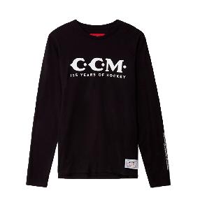 Футболка CCM 125 Anniversary LS Tee с длинным рукавом