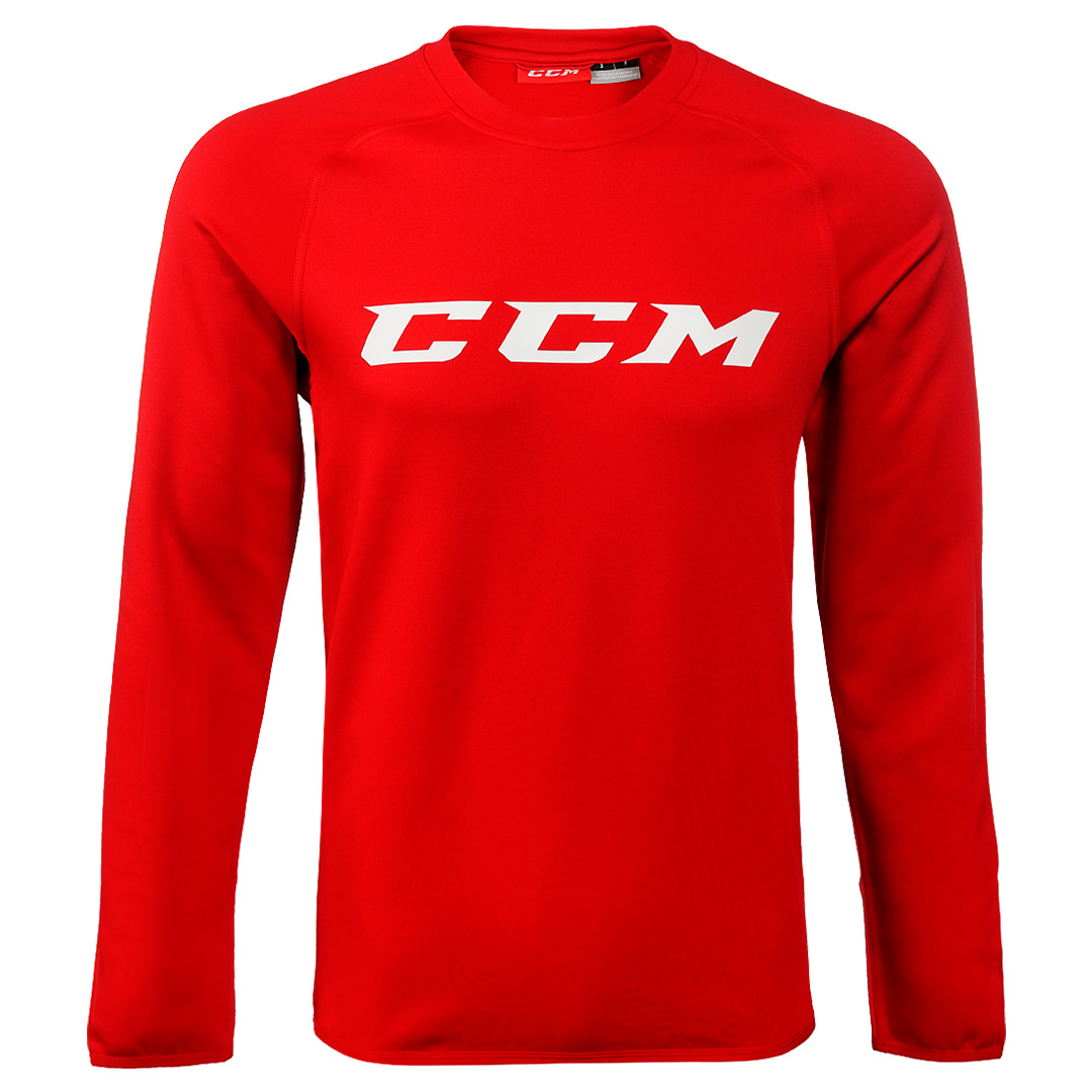 Джемпер CCM Locker Room Top юниорский красный 