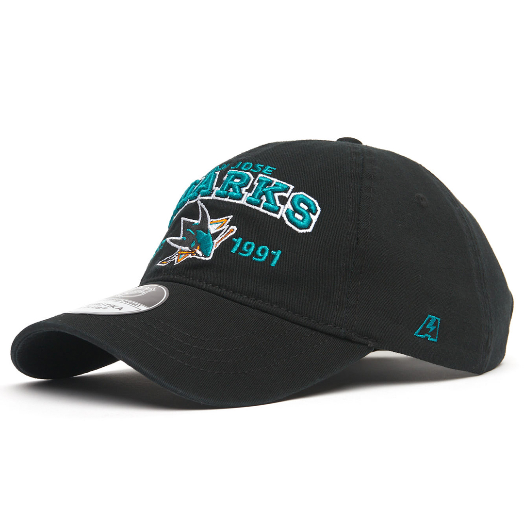 Купить Бейсболка "NHL San Jose Sharks Hockey Est. 1991" черная 55-58 в Казахстане — Hockey1.kz
