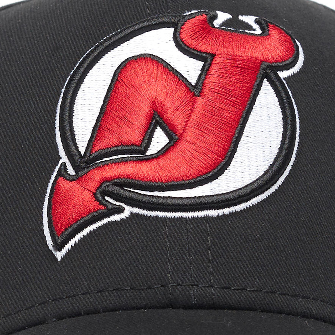 Бейсболка "NHL New Jersey Devils" взрослая черная 55-58