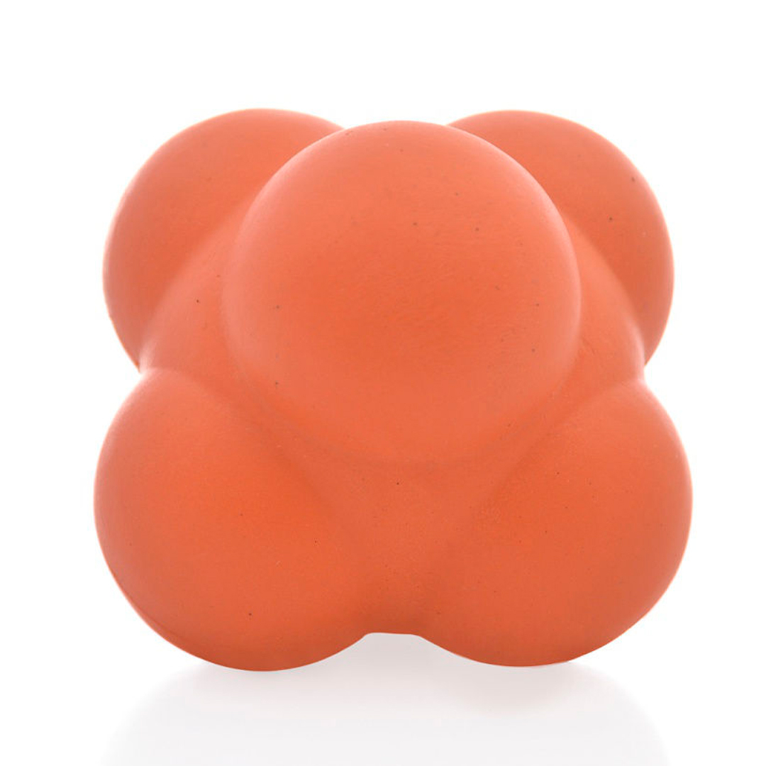 Мяч Bluesports Reaction ball резиновый оранж d=9 cm
