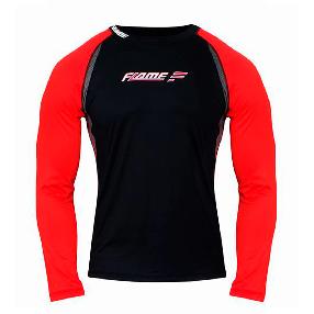 Футболка компрессионная с длинным рукавом Flame взрослая