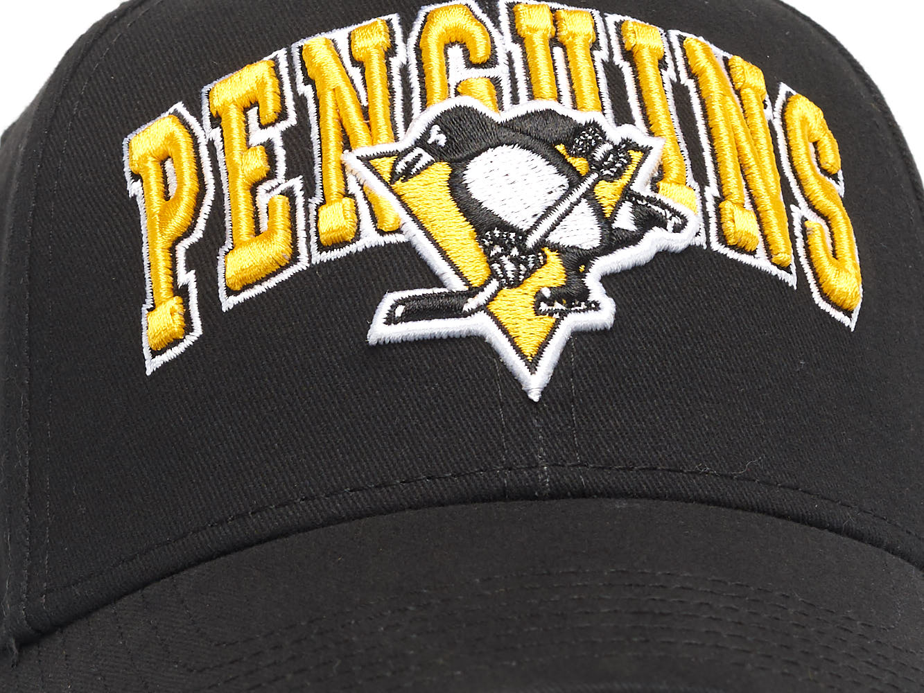 Бейсболка "NHL Pittsburgh Penguins" черная 55-58