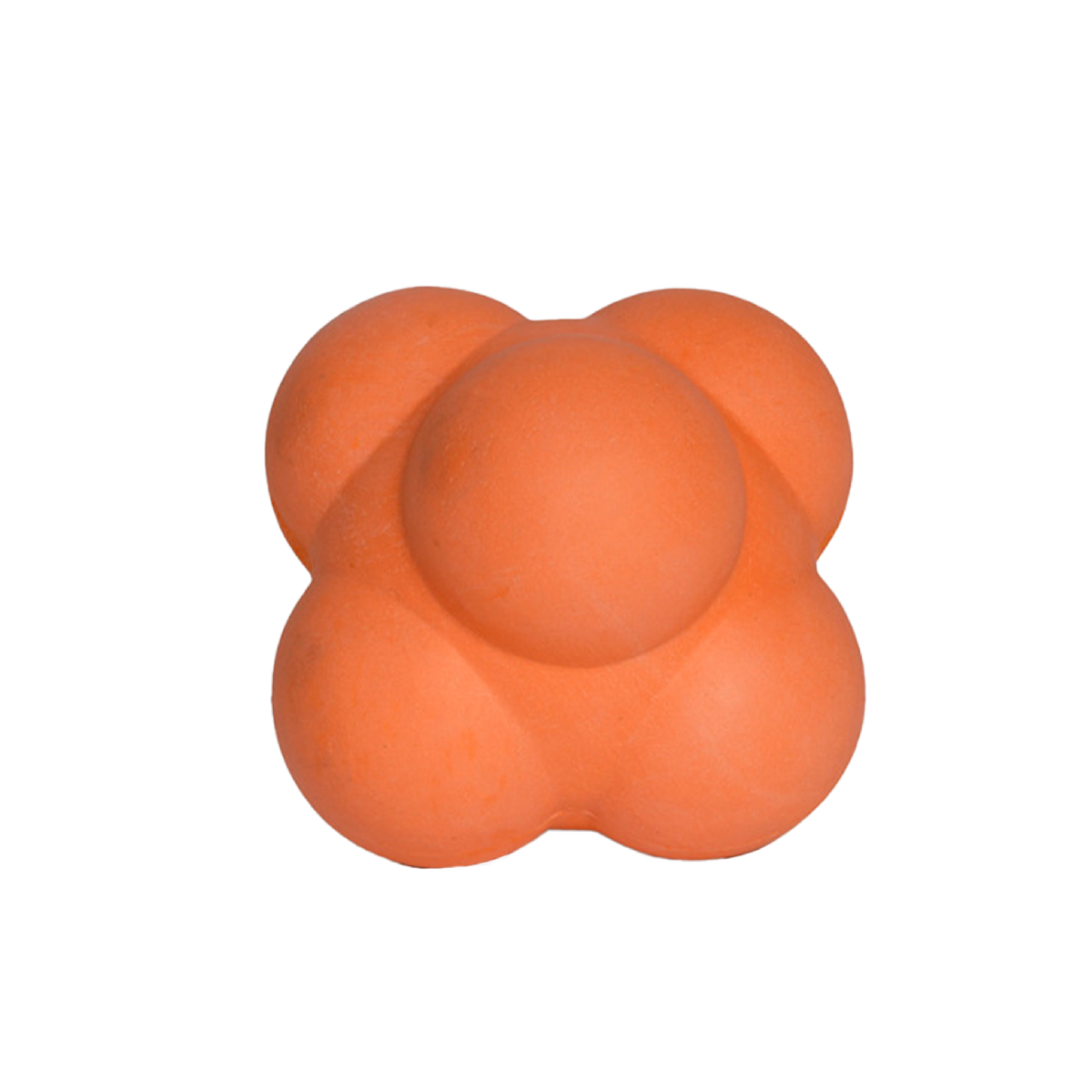 Мяч Reaction ball резиновый оранж d=9 cm