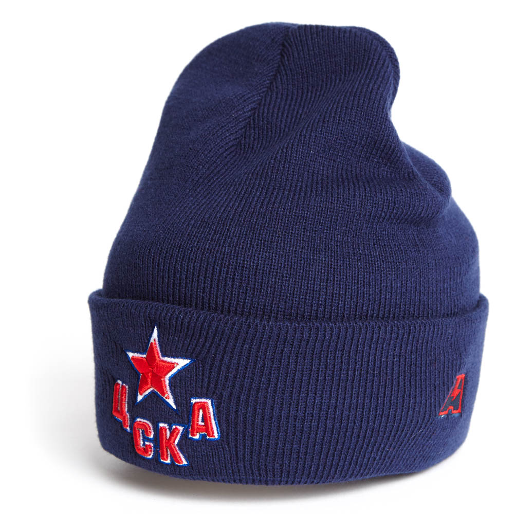 Шапка "KHL ЦСКА" синяя