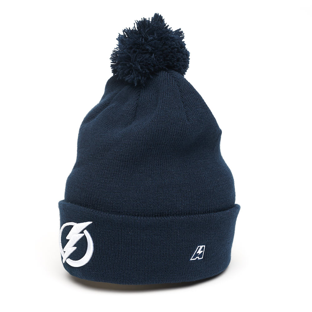Шапка "NHL Tampa Bay Lightning" с помпоном