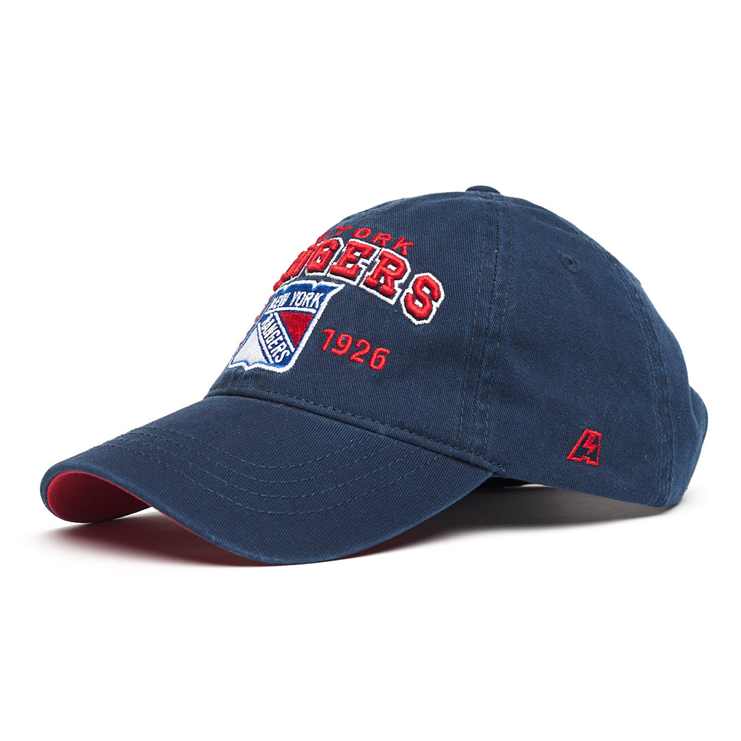 Купить Бейсболка "NHL New York Rangers Hockey Est. 1926" синяя 52-54 в Казахстане — Hockey1.kz