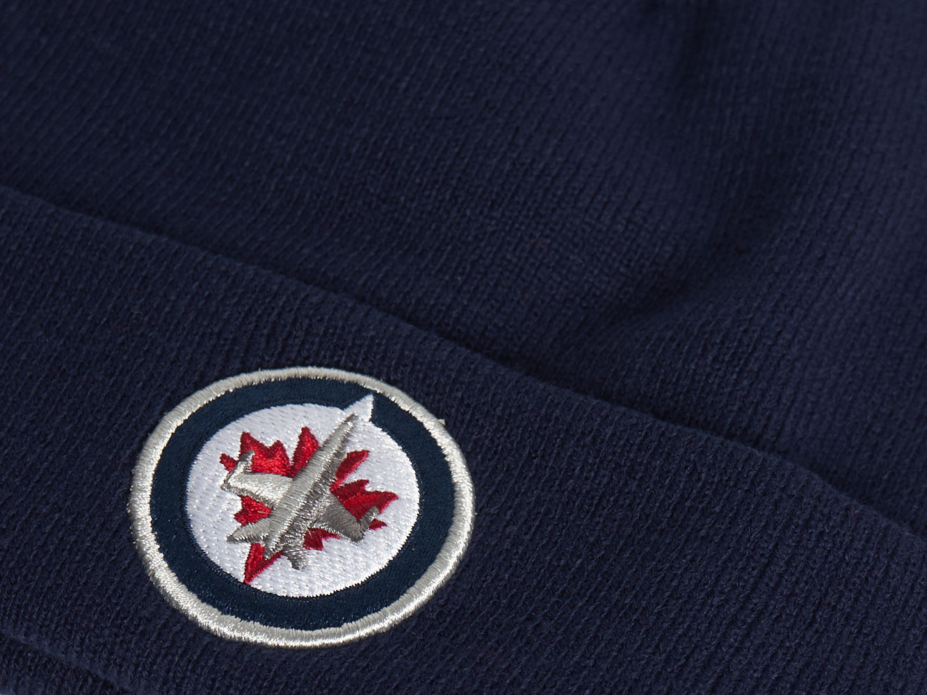 Шапка "NHL Winnipeg Jets" с вышивкой синяя