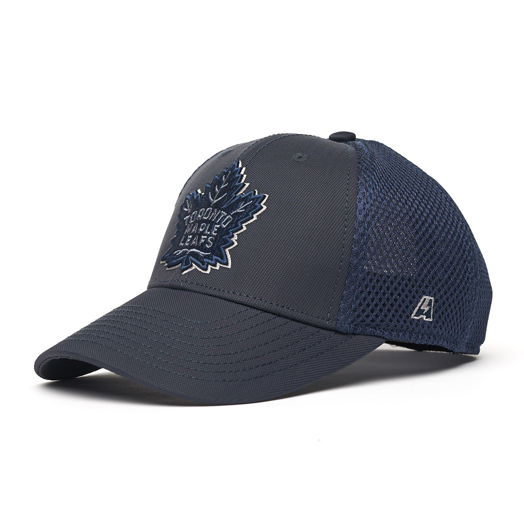 Купить Бейсболка "NHL Toronto Maple Leafs" темно-синяя с сеткой 57-59 в Казахстане — Hockey1.kz