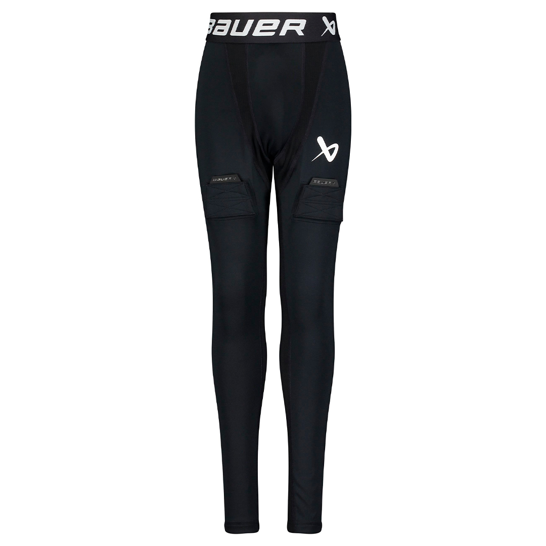 Брюки компрессионные с раковиной Bauer Performance Jock Pant S22 взрослые