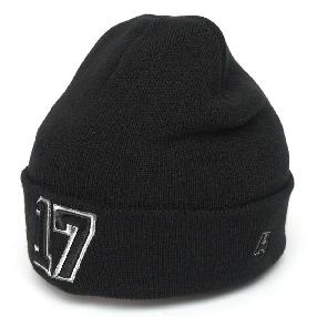 Шапка черная №17 подростковая 52-54