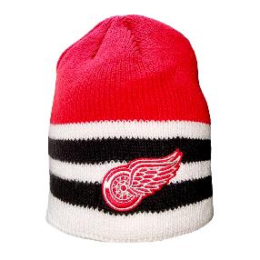Шапка Reebok Detroit Red Wings красно-бело-черная