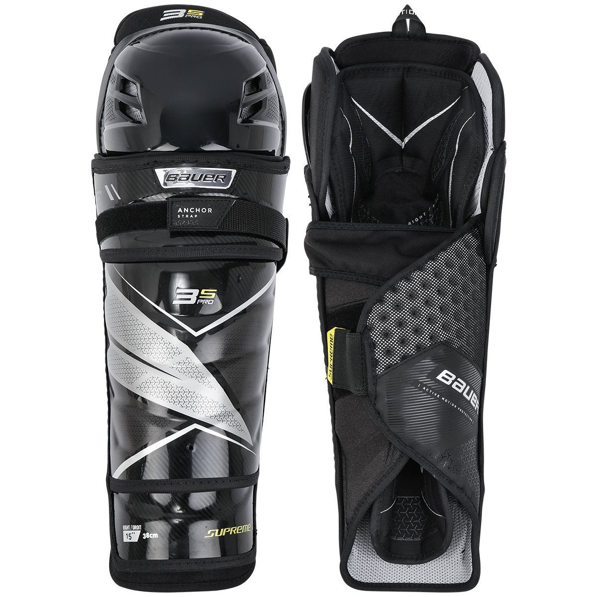 Щитки Bauer Supreme 3S Pro S21 подростковые