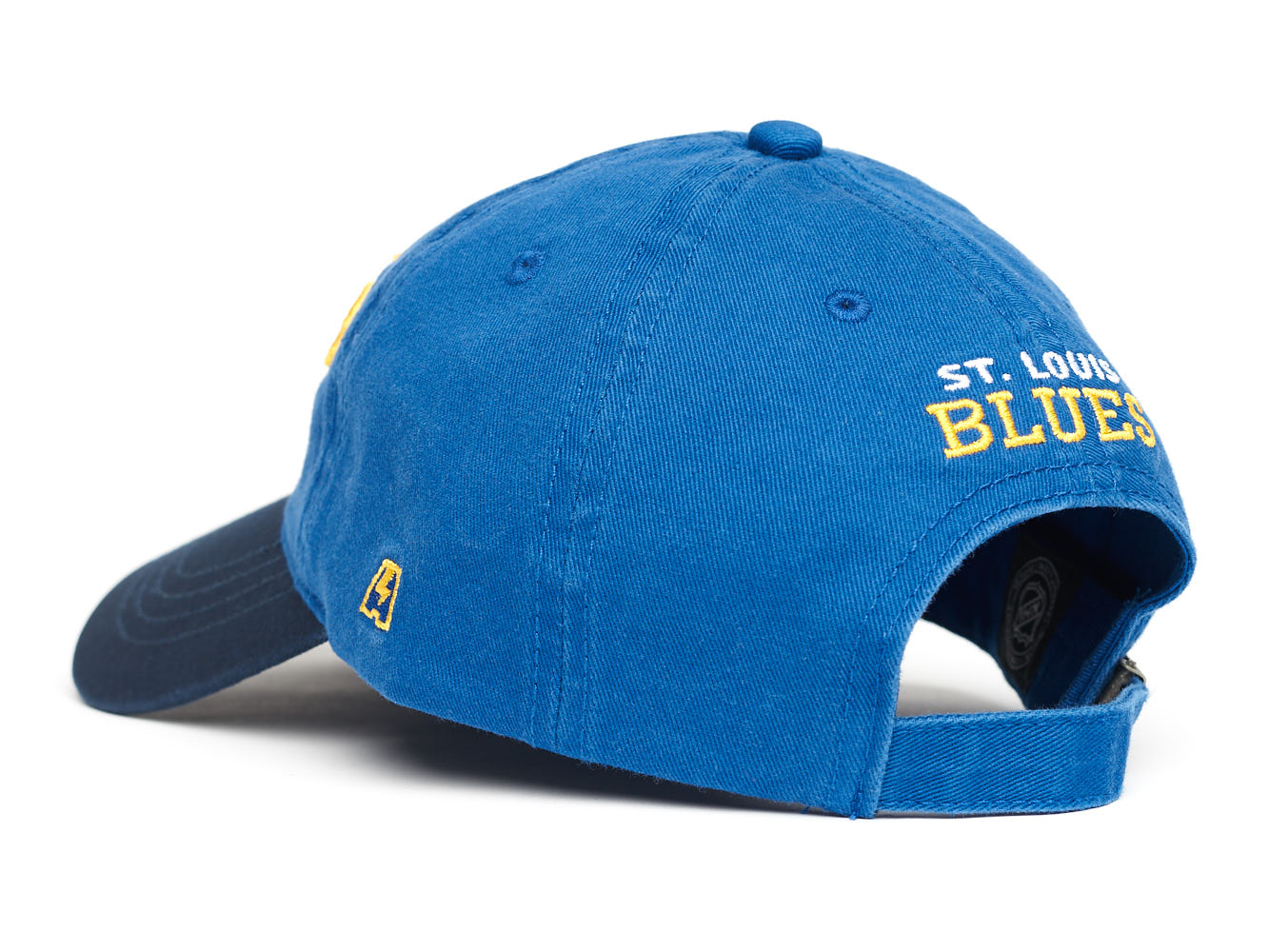 Бейсболка "NHL St.-Louis Blues Hockey Est. 1967" синяя 52-54