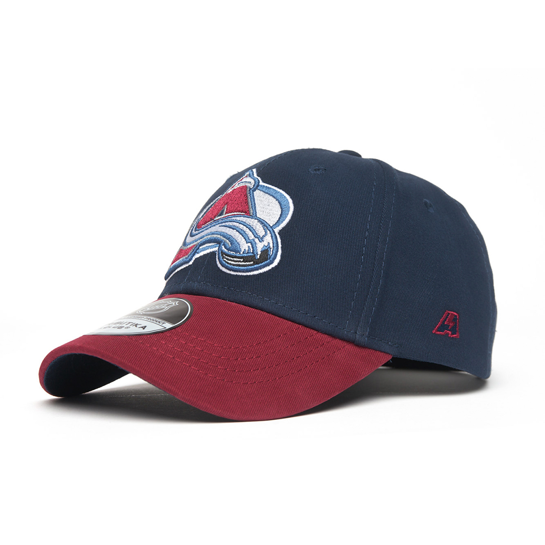 Купить Бейсболка "NHL Colorado Avalanche"синяя-бордо 52-54 в Казахстане — Hockey1.kz