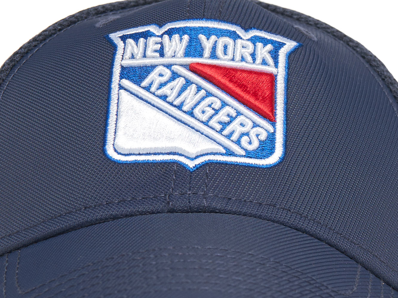 Бейсболка "NHL New York Rangers" темно-синяя с сеткой 52-54