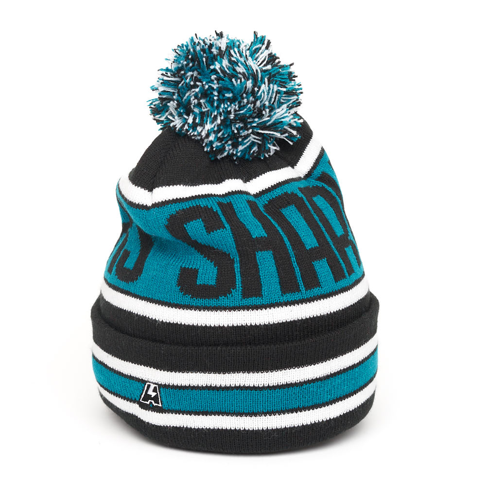 Шапка "NHL San Jose Sharks" с помпоном