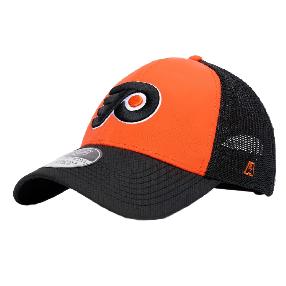 Бейсболка "NHL Philadelphia Flyers"оранжево- черная 55-58