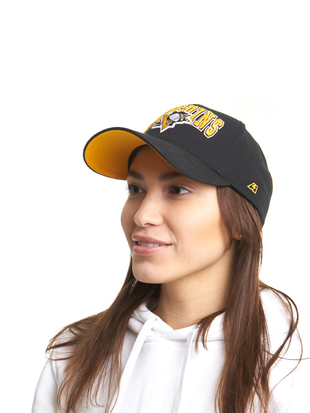 Бейсболка "NHL Pittsburgh Penguins" черная 55-58