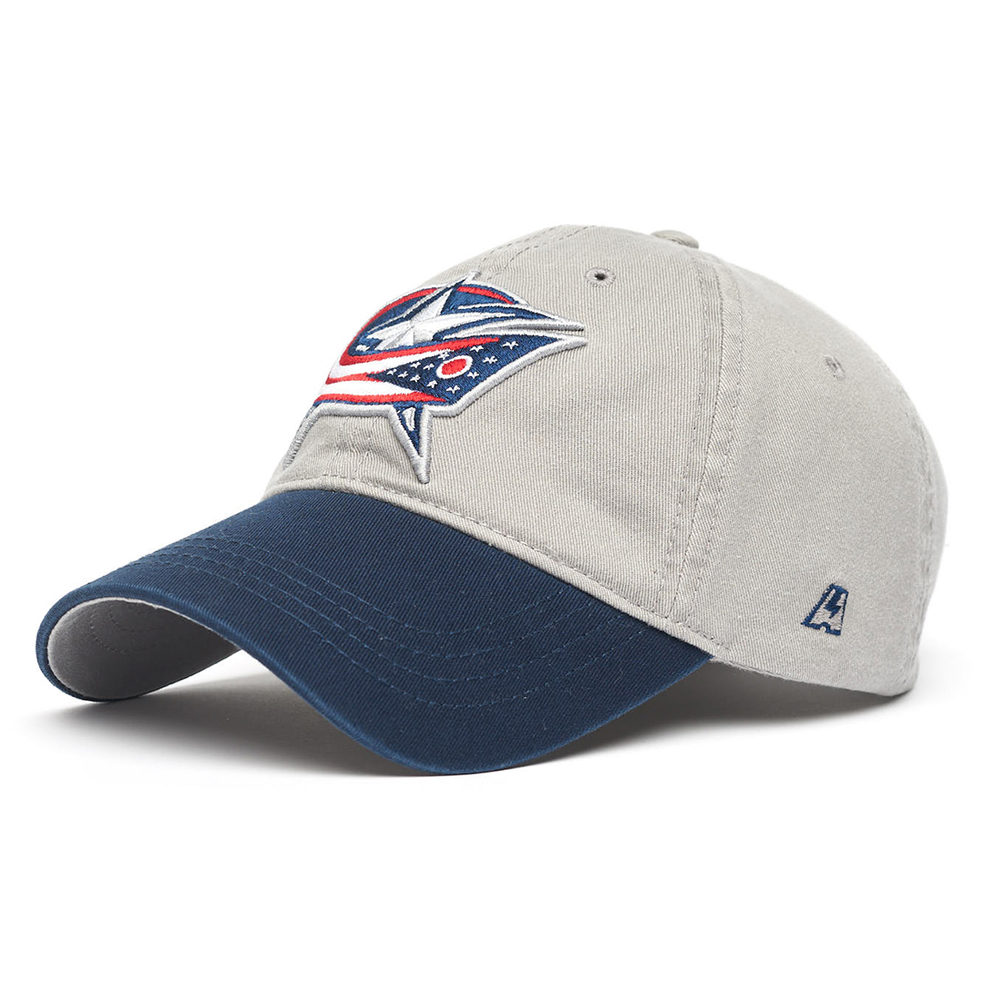 Купить Бейсболка "NHL Columbus Blue Jackets" серо/темно-синяя 55-58 в Казахстане — Hockey1.kz
