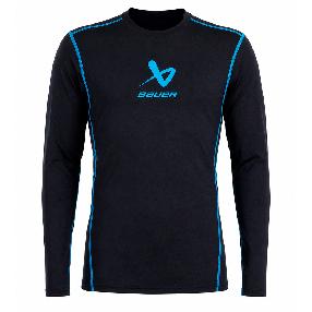 Футболка компрессионная Bauer Basics BL LS Top S22 детская