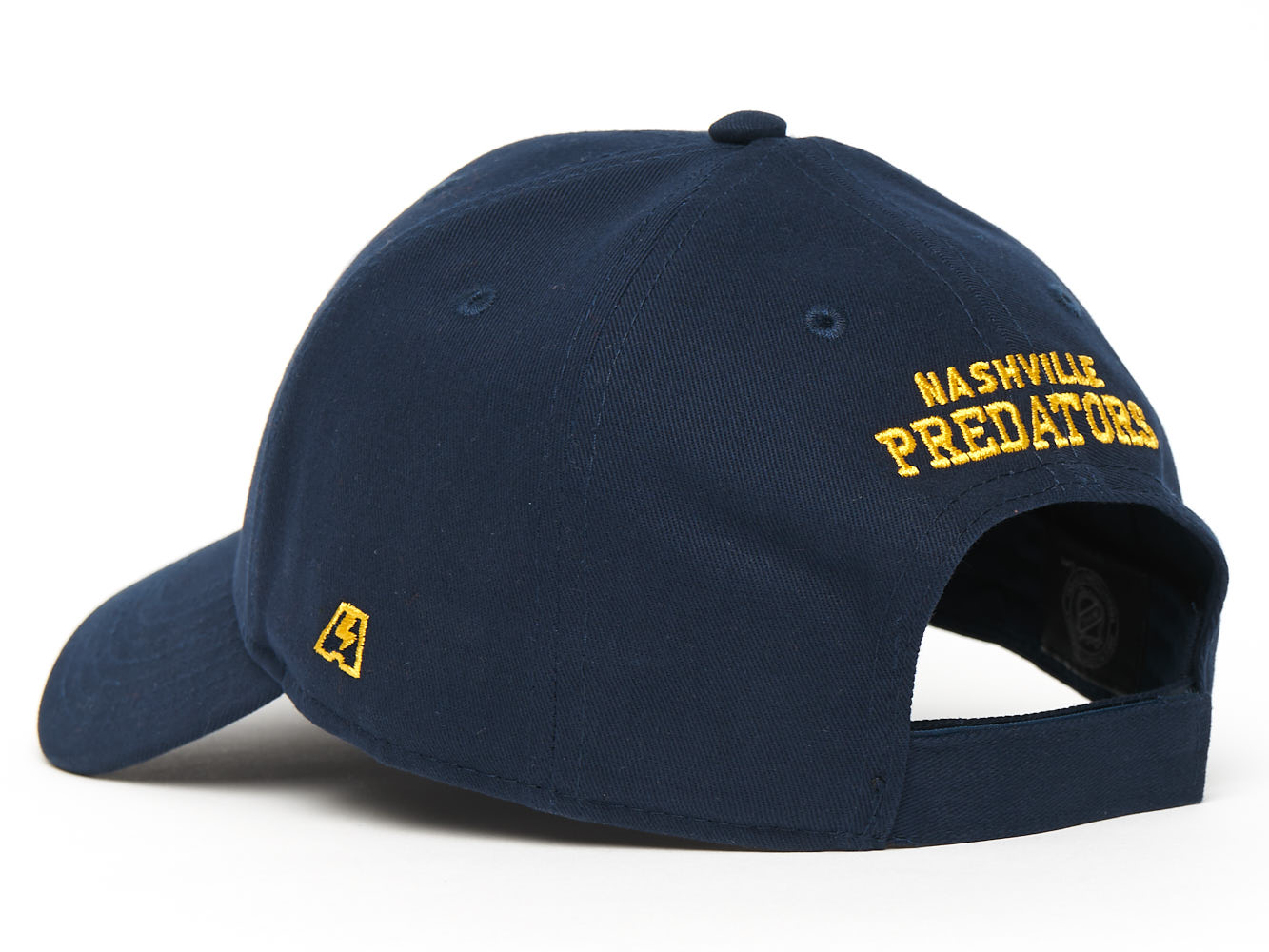 Бейсболка "NHL Nashville Predators" темно-синяя (подростковая)