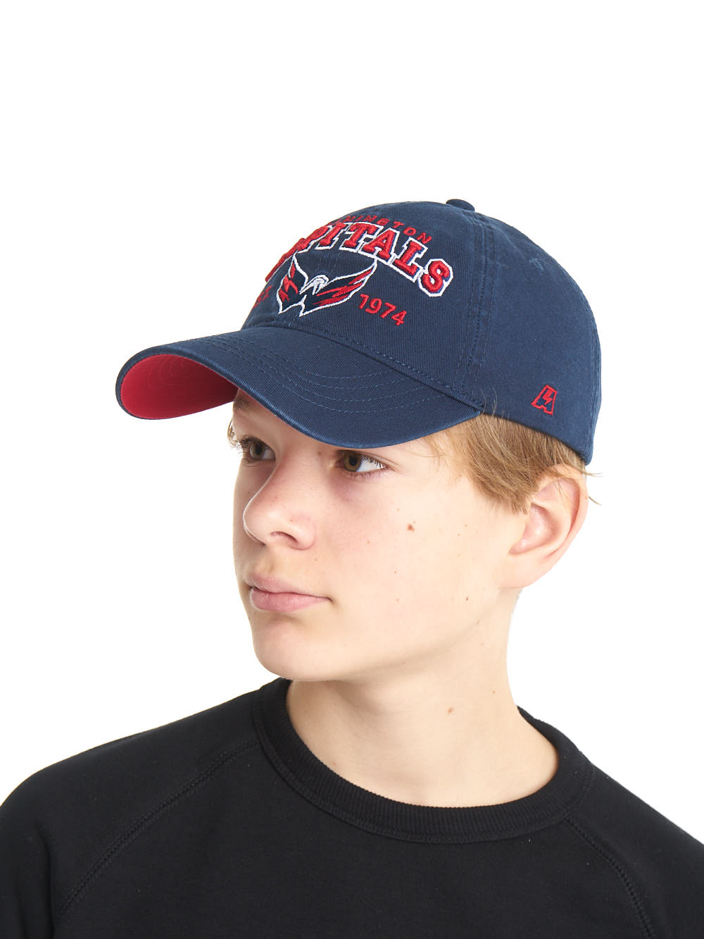 Бейсболка "NHL Washington Capitals" синяя 52-54