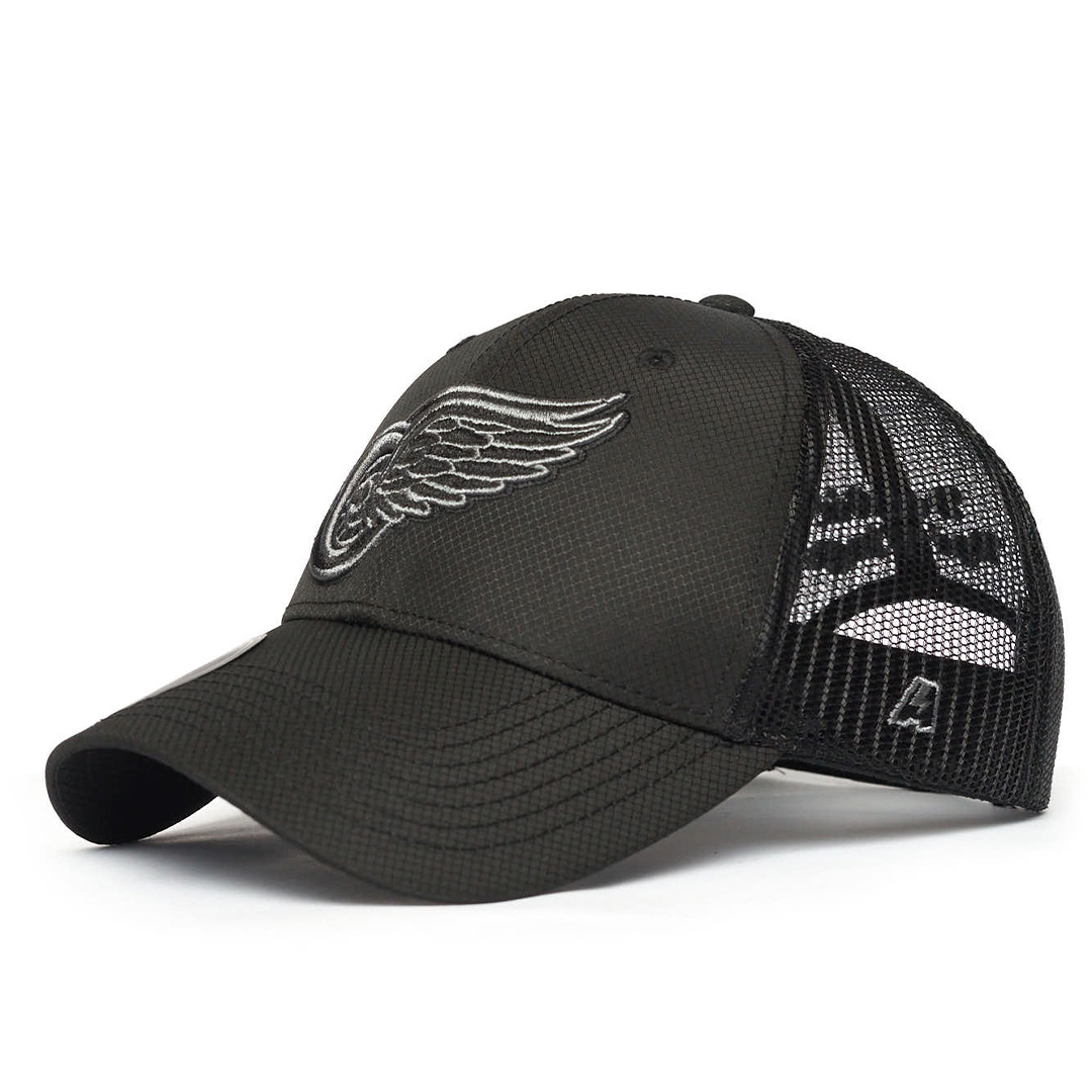 Купить Бейсболка "NHL Detroit Red Wings" черная с сеткой 55-58 в Казахстане — Hockey1.kz