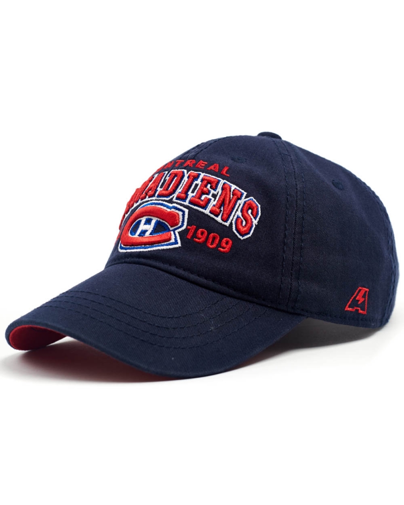 Бейсболка "NHL Montreal Canadiens Est. 1909" темно-синяя