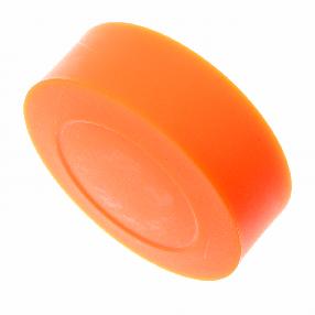 Шайба BlueSports для стрит-хоккея пластиковая оранжевая 